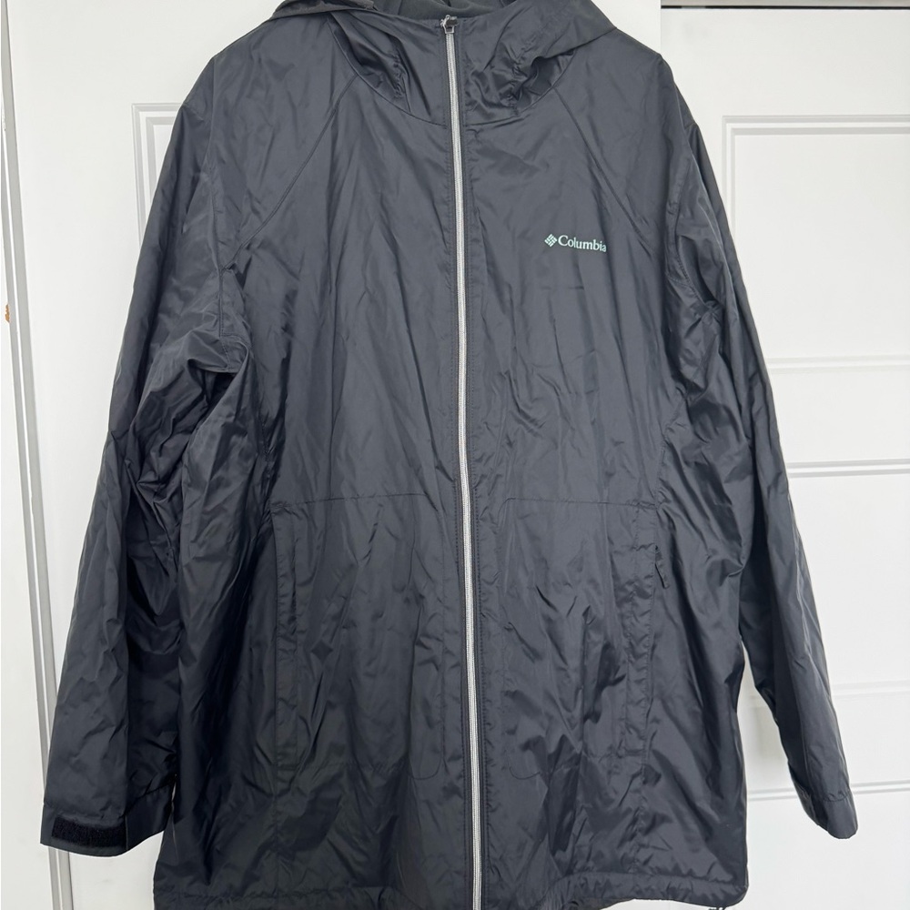 Columbia Gray Hooded Jacket